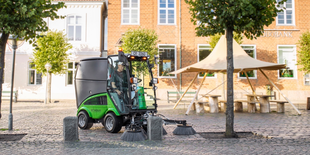 En bensindriven motor innebär en bekvämare arbetsmiljö